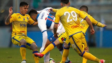 El intenso empate entre Universidad Católica y Everton por el Torneo de Transición