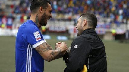   El afectuoso reencuentro de José Rojas con sus ex compañeros de U. de Chile 