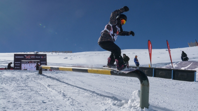 Riders chilenos se lucieron en la primera fecha del Circuito Internacional de Ski