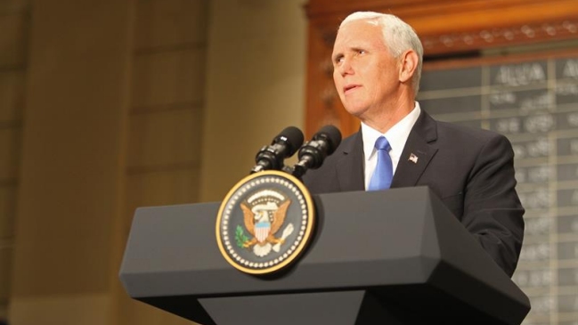 Venezuela y Corea del Norte en agenda de Mike Pence durante visita a Chile