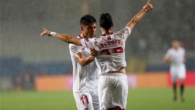 El Sevilla de Berizzo golpeó a Basaksehir y puso un pie en la fase grupal de la Champions
