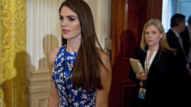 La Casa Blanca nombra a Hope Hicks como directora de comunicaciones interina