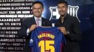 FC Barcelona presentó al brasileño Paulinho en el Camp Nou