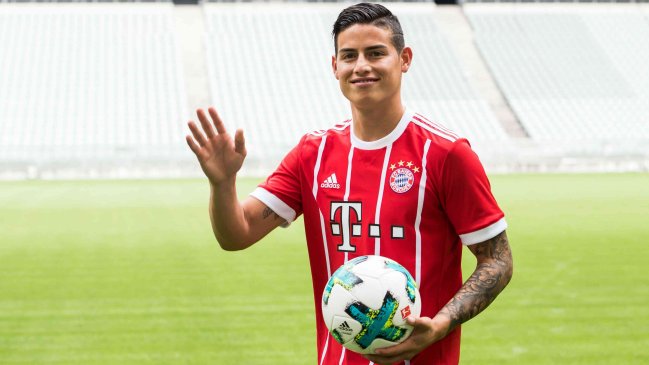 El multimillonario sueldo que Bayern Munich negoció con James Rodríguez
