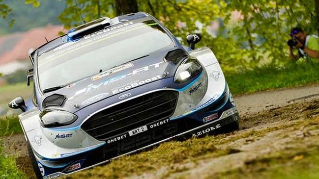 Ott Tänak cerró la jornada como líder en el Rally de Alemania
