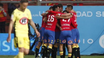 Unión Española mantuvo la malla invicta en la importante victoria sobre San Luis