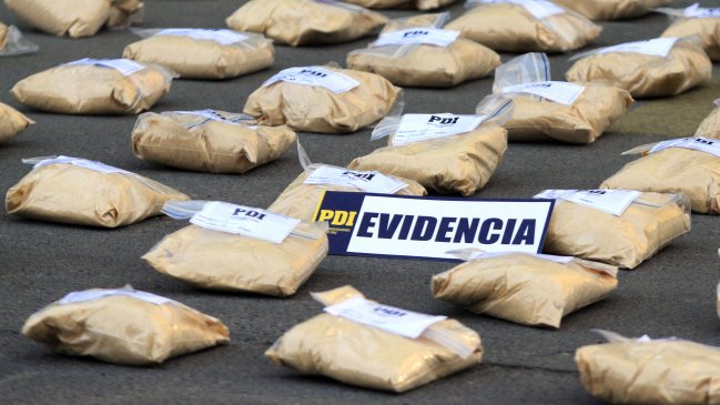 PDI incautó 400 millones de pesos en droga y detuvo a seis personas