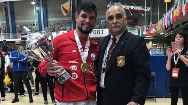  Rodrigo Rojas se alzó con el oro en la JKA World Championship  