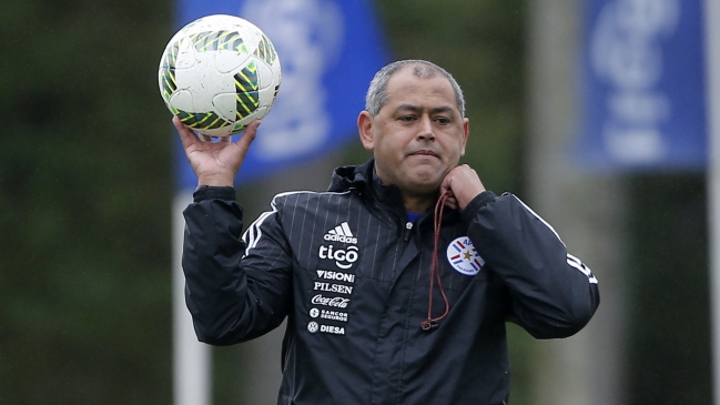 Técnico de Paraguay dará a conocer este miércoles la nómina para duelo con Chile