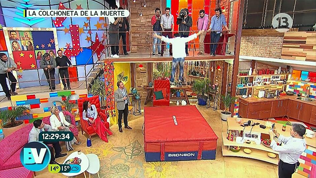 Yuhui Lee sufrió accidente con una colchoneta en pleno programa