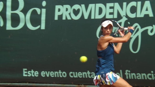 Ivania Martinich superó la primera ronda en el ITF de Bucarest