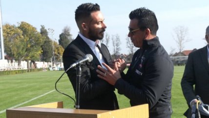 Paredes, Pinilla y la ANFP hicieron un llamado a la no violencia de cara al Superclásico