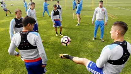 La U trabajó con miras al importante duelo del domingo ante Colo Colo