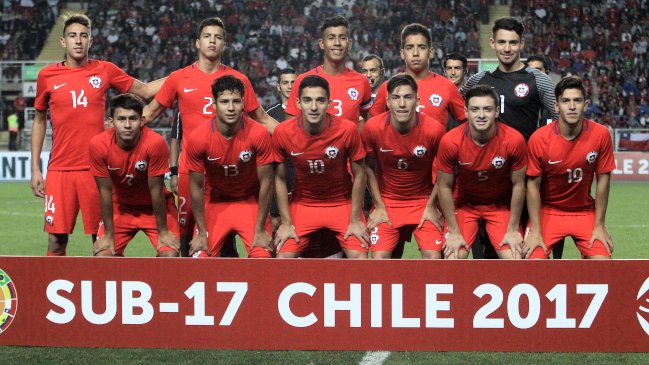 La selección chilena sub 17 presentó su nómina para jugar el Torneo Cuatro Naciones en Francia