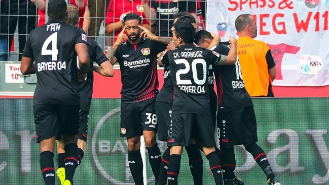 Charles Aránguiz fue titular en igualdad de Bayer Leverkusen ante Hoffenheim en la Bundesliga