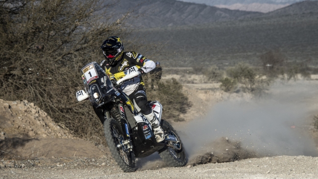 Pablo Quintanilla resitió la rudeza del Rally Ruta 40 y terminó quinto en la primera jornada