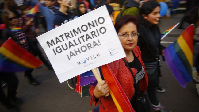 Presidenta Bachelet firmará este lunes el proyecto sobre matrimonio igualitario