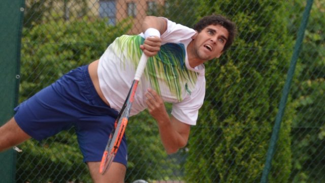 Jorge Montero tuvo debut y despedida en singles del Futuro 5 de Canadá