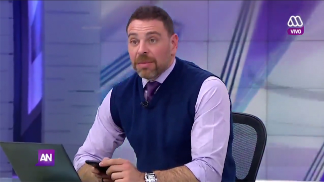 José Antonio Neme vivió divertido lapsus en el noticiero de Mega