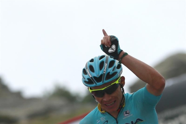 Colombiano López se impuso en la etapa 11 de la Vuelta a España