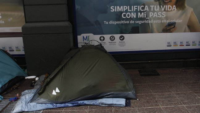 Hay más de 10 mil personas en situación de calle en Chile