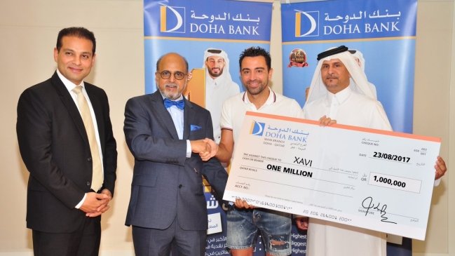 Xavi se ganó la lotería en Qatar