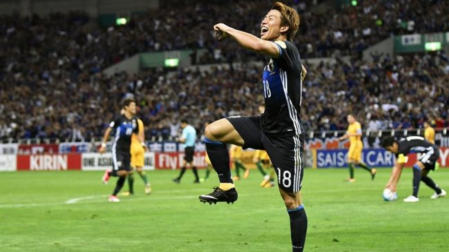 Japón aseguró su participación en el Mundial de Rusia 2018