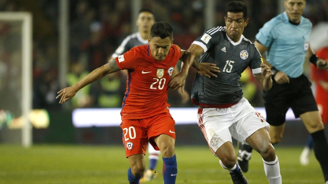 Charles Aránguiz y Gonzalo Jara se perderán duelo ante Bolivia por acumulación de amarillas