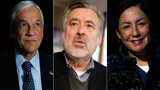 Encuesta CEP para primera vuelta: Piñera 39,8%, Guillier 18,1%, Sánchez 17,9%