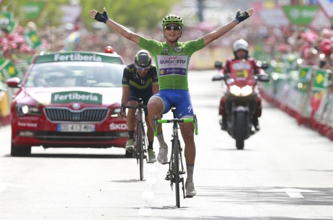 Matteo Trentin logró su tercer triunfo en la Vuelta de España 2017