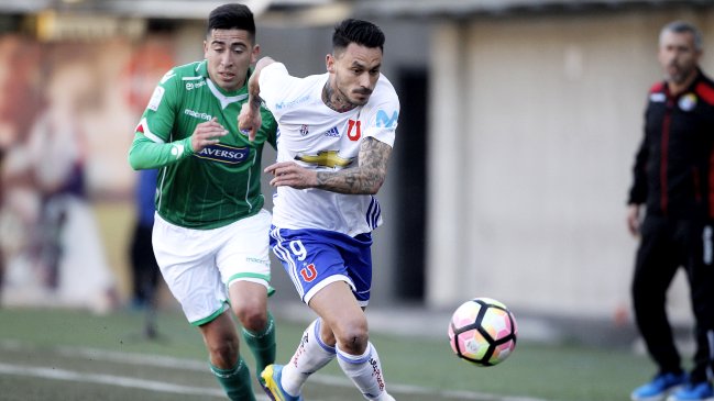 Mauricio Pinilla es duda en la U para el duelo de vuelta ante Audax Italiano por Copa Chile