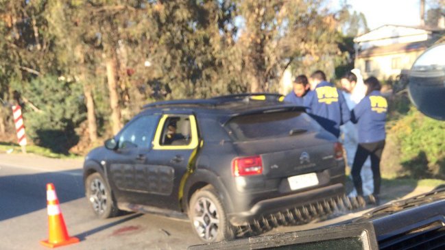 PDI investiga tiroteo a conductor en Viña del Mar