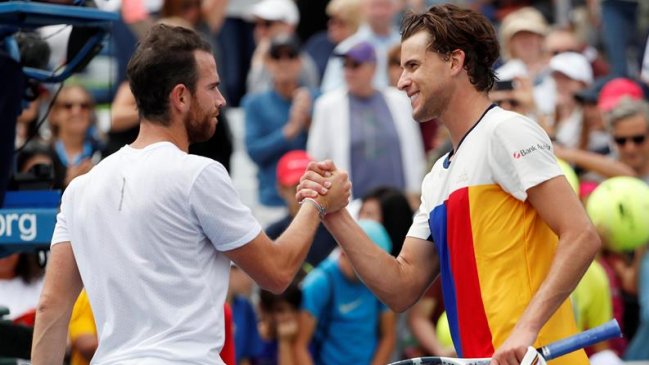 Dominic Thiem dio cuenta de Adrian Mannarino para llegar a octavos de final del US Open