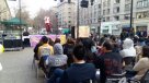 Organizaciones sociales realizaron velatón en contra de la violencia en el pololeo