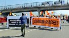 Familiares de reos protestaron contra el cierre de Punta Peuco