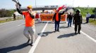 La manifestación contra el cierre de Punta Peuco