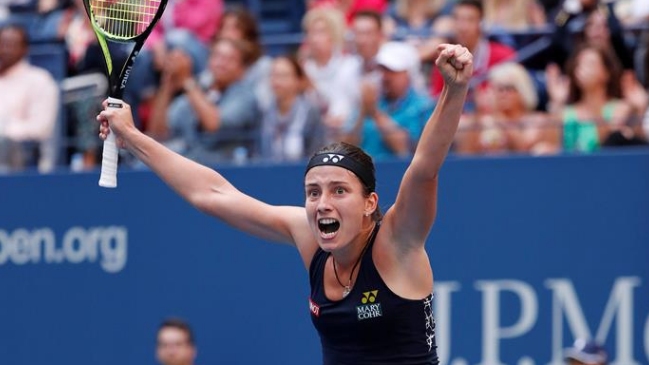 Anastasija Sevastova terminó con el renacer de Maria Sharapova en el US Open