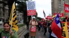 Hombre explicó por qué marchó desnudo contra las AFP