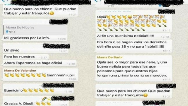 Polémica en Argentina: Grupo de madres celebró cambio de curso de niño con Asperger