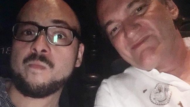 Nicolás López agradeció a Tarantino por acompañarlo a ver su nueva película
