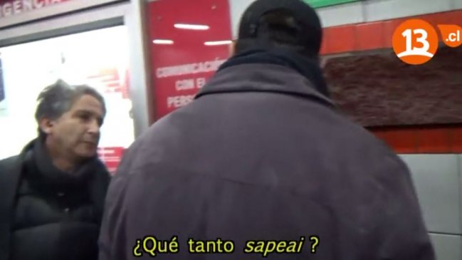 Emilio Sutherland fue duramente increpado por lanzas del Metro