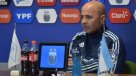 Jorge Sampaoli: Argentina tiene que convivir con la posición en la que está, que es el repechaje