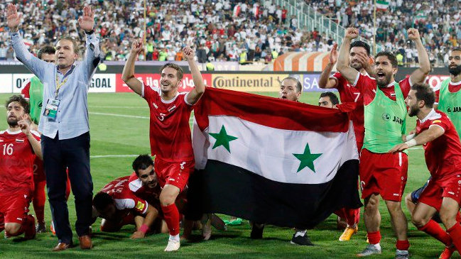 Siria clasificó al repechaje de Rusia 2018 tras igualar de forma agónica ante Irán