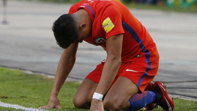 La selección chilena superó los 400 minutos sin marcar un gol
