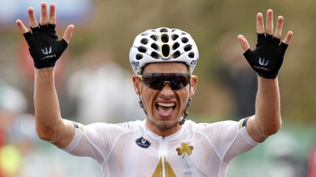 Austríaco Stefan Denifl sorprendió al ganar la 17a etapa de la Vuelta a España