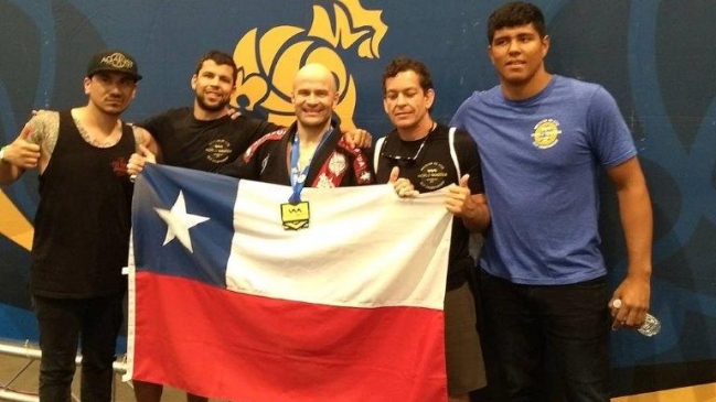 Chileno Cristian Donoso ganó título mundial de Jiu-Jitsu en Las Vegas