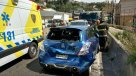 Choque múltiple deja varios heridos y provoca taco en el acceso a Valparaíso