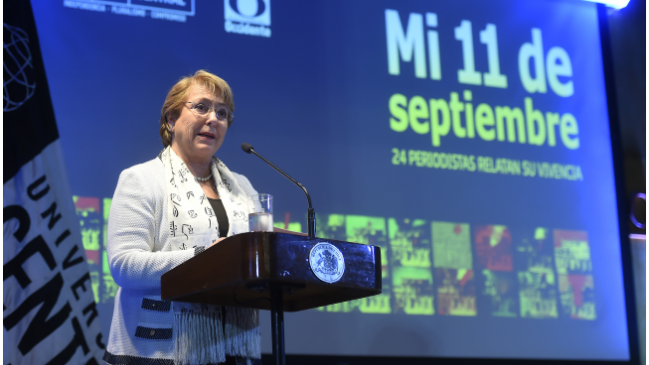 Presidenta Bachelet: En Chile hay que seguir avanzando en el camino de la verdad