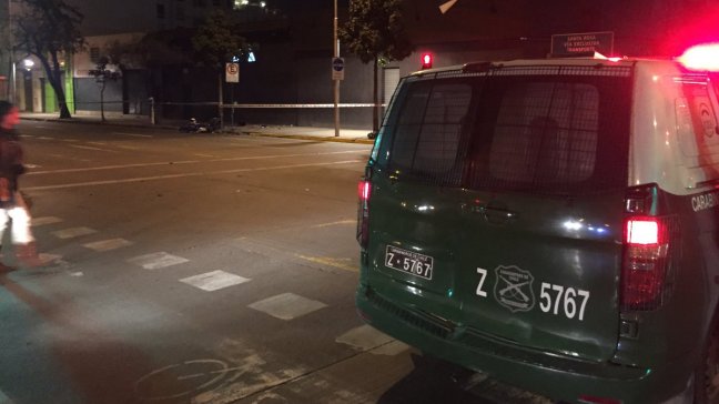 Carabineros indaga agresión con arma blanca a hombre en situación de calle