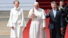 Juan Manuel Santos recibió al papa Francisco en la Casa de Nariño